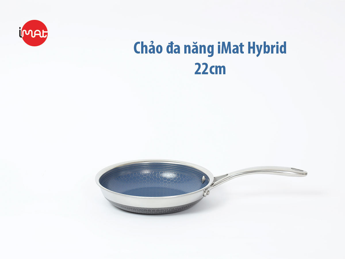 Chảo iMat Hybrid lòng xanh