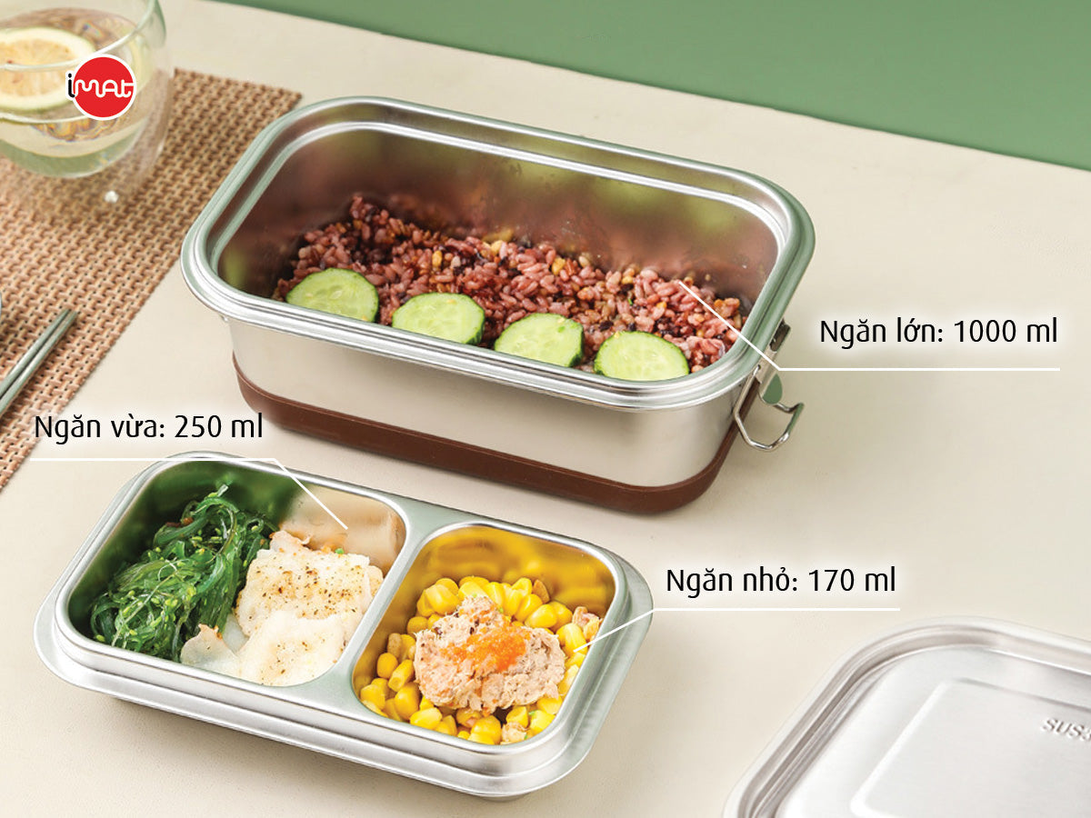 Hộp cơm Bento bằng inox