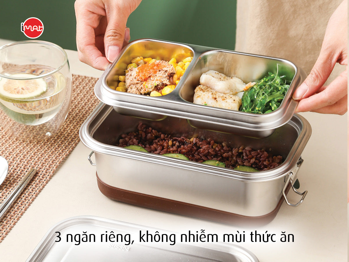 Hộp cơm Bento bằng inox