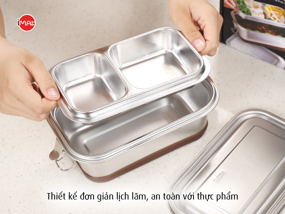 Hộp cơm Bento bằng inox