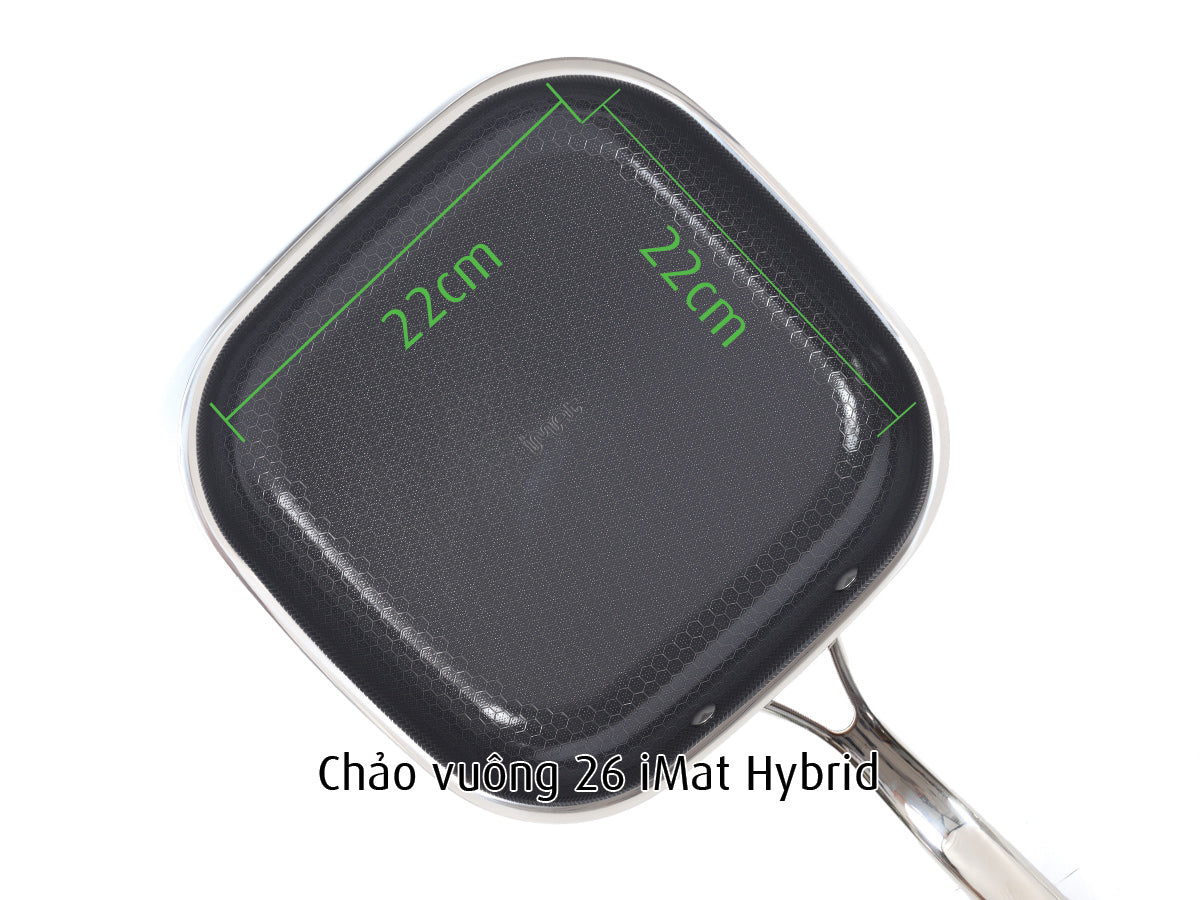 Chảo vuông 20 | 26 iMat Hybrid